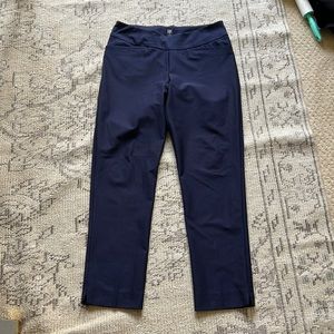 Tail navy pull on trousers
